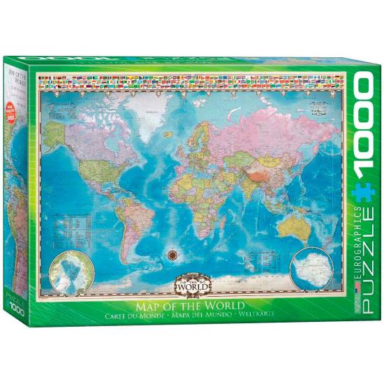 Eurographics Puzzle Weltkarte 1000 Teile