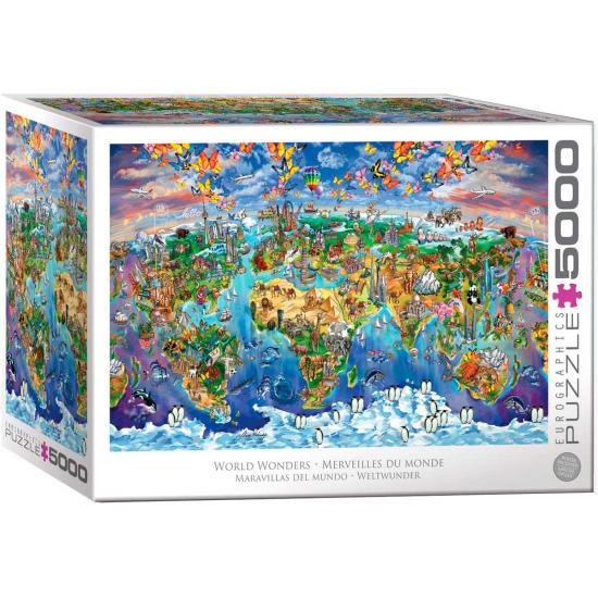 Puzzle Eurographics Wunder der Welt 5000 Teile Puzzle Eurographics Wunder der Welt 5000 Teile