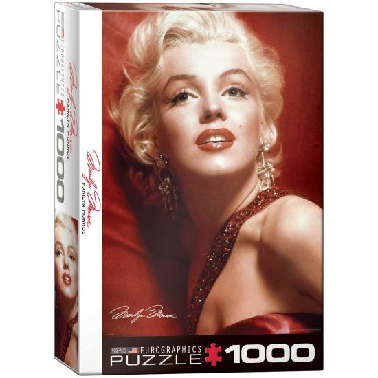 Eurographics Marilyn Monroe Red Portrait Puzzle 1000 Teile