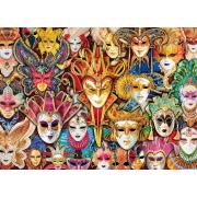 Puzzle Eurographics Venezianische Karnevalsmasken 1000 Teile