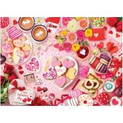 Puzzle Eurographics Valentinstagstisch 1000 Teile