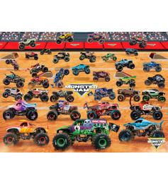 Puzzle Eurographics Monster Jam, Truck-Aufstellung 1000 Teile