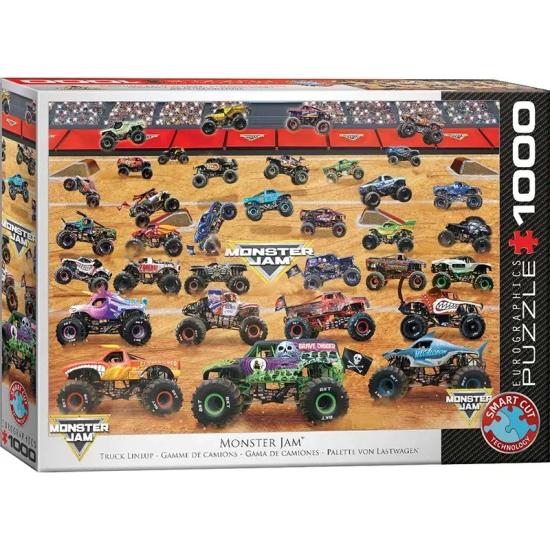 Puzzle Eurographics Monster Jam, Truck-Aufstellung 1000 Teile