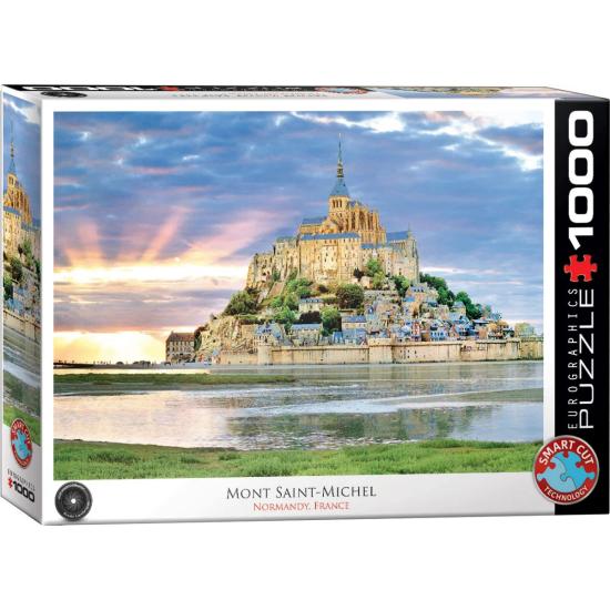 Puzzle Eurographics Mont-Saint-Michel, Frankreich 1000 Teile