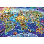 Eurographics Crazy World Puzzle 2000 Teile