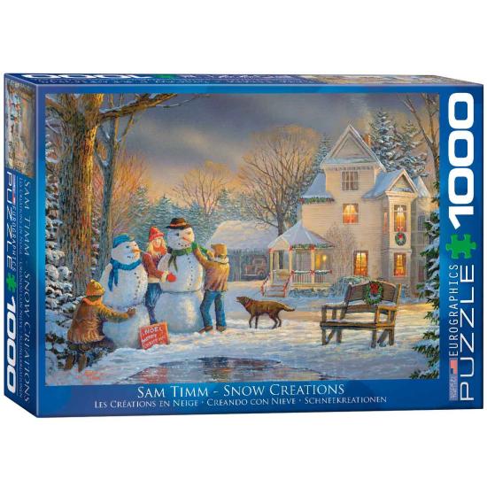 Eurographics Puzzle Schneemänner 1000 Teile