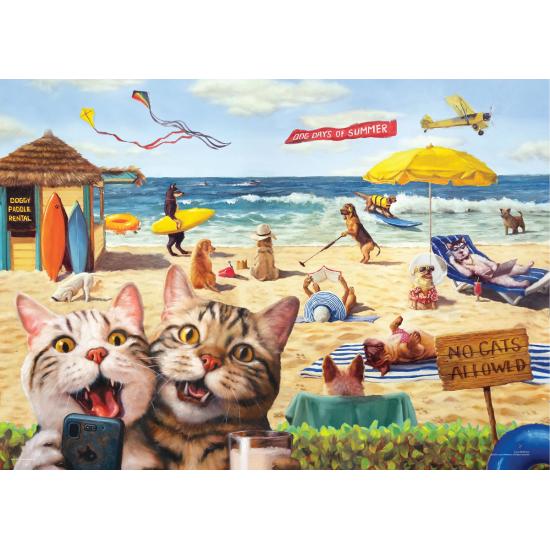 Puzzle Eurographics No Cats Allowed XXL 500 Teile Puzzle Eurographics No Cats Allowed XXL 500 Teile