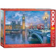 Eurographics Weihnachtsabend in London Puzzle 1000 Teile