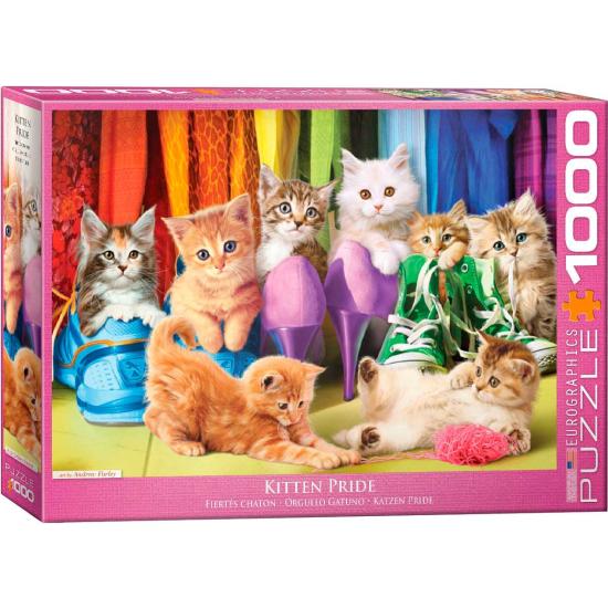 Eurographics Cat Pride 1000-teiliges Puzzle