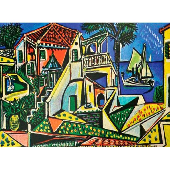 Eurographics Puzzle Mittelmeerlandschaft mit 1000 Teilen