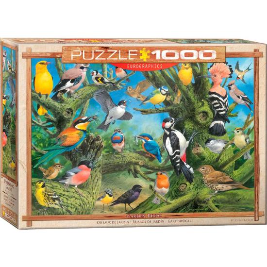 Eurographics Puzzle Gartenvögel 1000 Teile