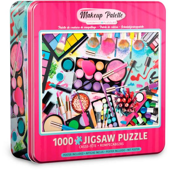 Puzzle Eurographics Farbpalette, Dose mit 1000 Teilen