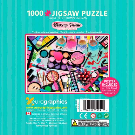 Puzzle Eurographics Farbpalette, Dose mit 1000 Teilen