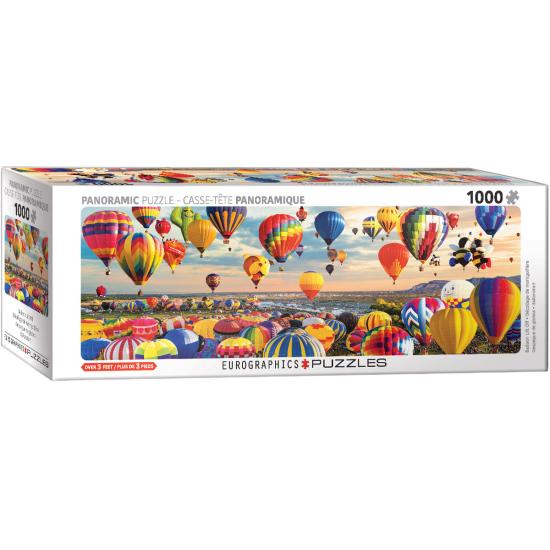Puzzle Eurographics Panorama Ballonstart 1000 Teile
