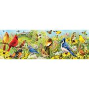 Eurographics Panorama Garden Birds Puzzle 1000 Teile