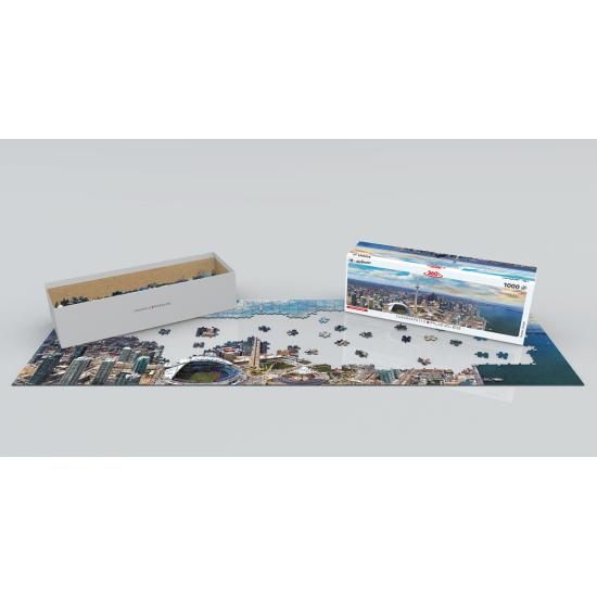 Eurographics Panorama Toronto, Kanada 1000-teiliges Puzzle