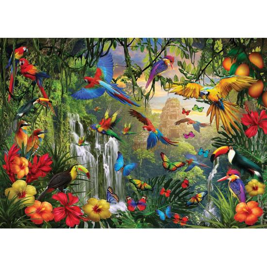 Puzzle Eurographics Tropisches Vogelparadies XXL 500 Teile
