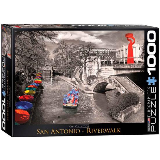 Eurographics San Antonio River Walk Puzzle 1000 Teile