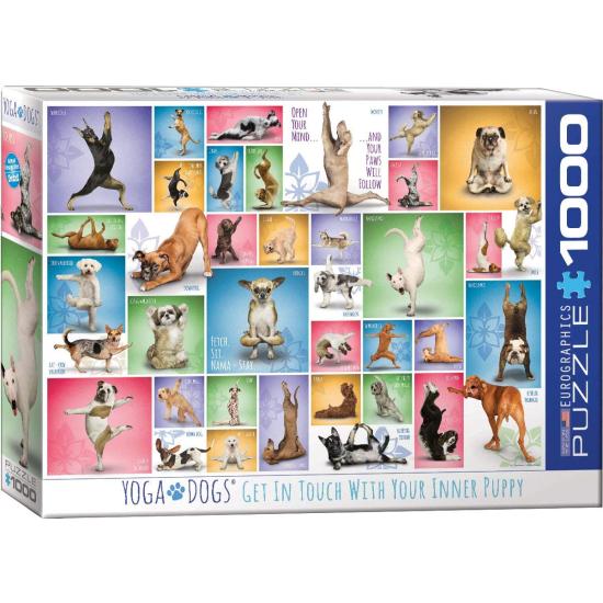 Eurographics Yoga Dogs Puzzle 1000 Teile