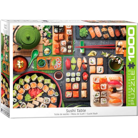 Eurographics Puzzle Sushi-Tisch 1000 Teile