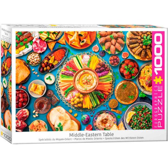 Eurographics Puzzle Gerichte des Nahen Ostens 1000 Teile