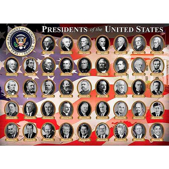 Eurographics Puzzle Präsidenten der USA 1000 Teile
