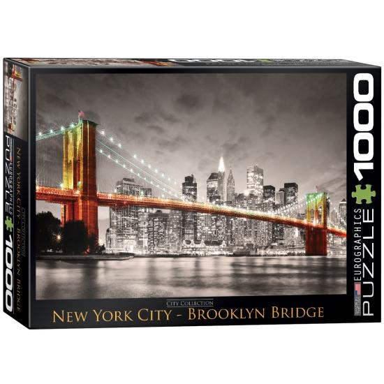Eurographics Brooklyn Bridge NY 1000-teiliges Puzzle