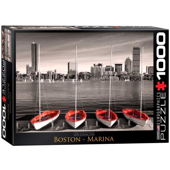 Eurographics Boston Marina 1000-teiliges Puzzle