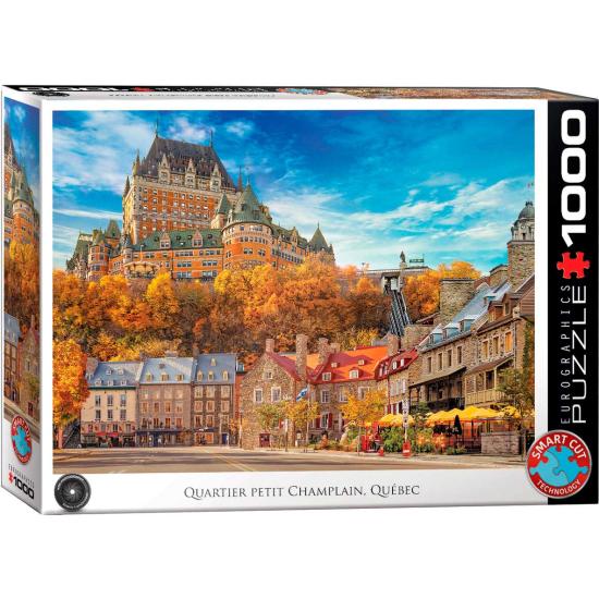 Eurographics Quartier Petit Champlain 1000-teiliges Puzzle