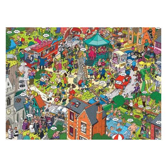 Eurographics Puzzle „Was könnte schiefgehen“ XXL 500 Teile