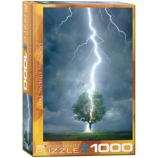 Eurographics Puzzle Lightning Hitting Tree 1000 Teile