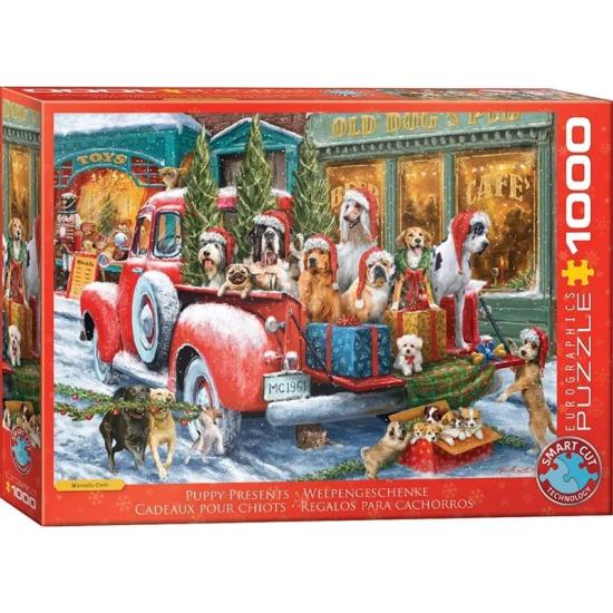 Puzzle Eurographics Welpengeschenke 1000 Teile