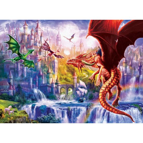Eurographics Königreich der Drachen XXL-Puzzle mit 500 Teilen