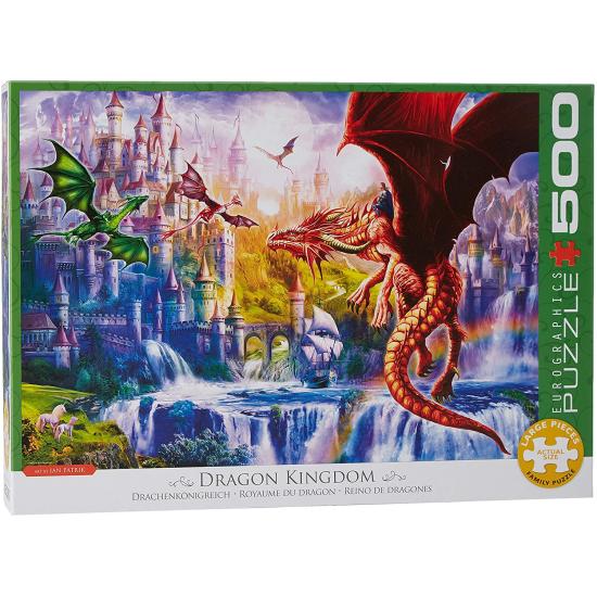 Eurographics Königreich der Drachen XXL-Puzzle mit 500 Teilen