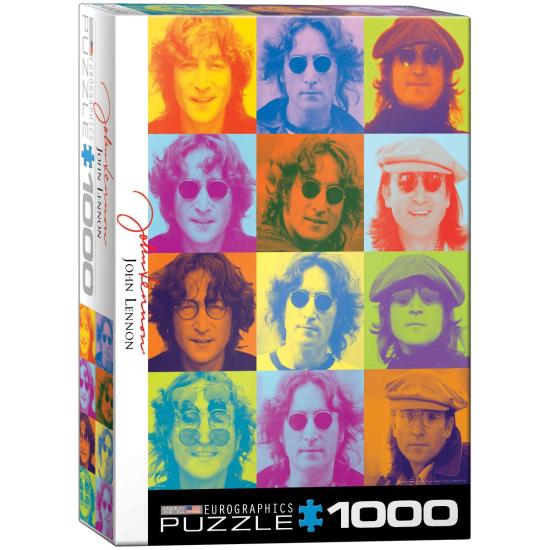Eurographics John Lennon Farbporträts-Puzzle, 1000 Teile