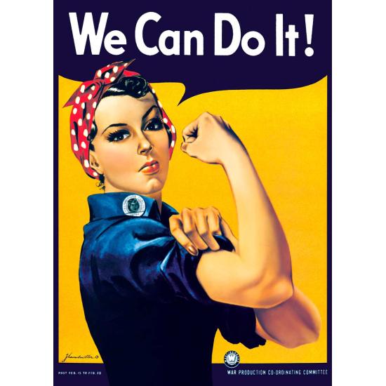 Eurographics Puzzle Rosie The Riveter, 1000 Teile