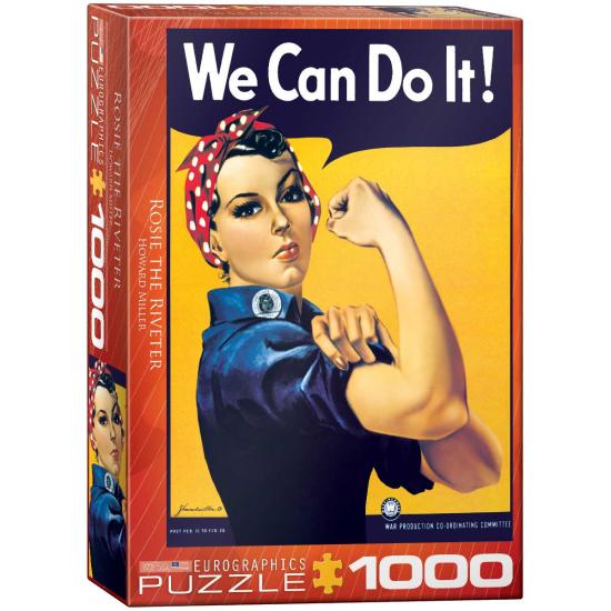Eurographics Puzzle Rosie The Riveter, 1000 Teile