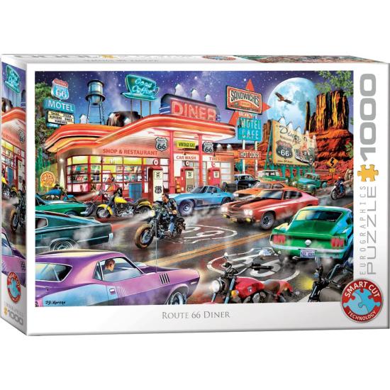 Puzzle Eurographics Route 66 Diner 1000 Teile
