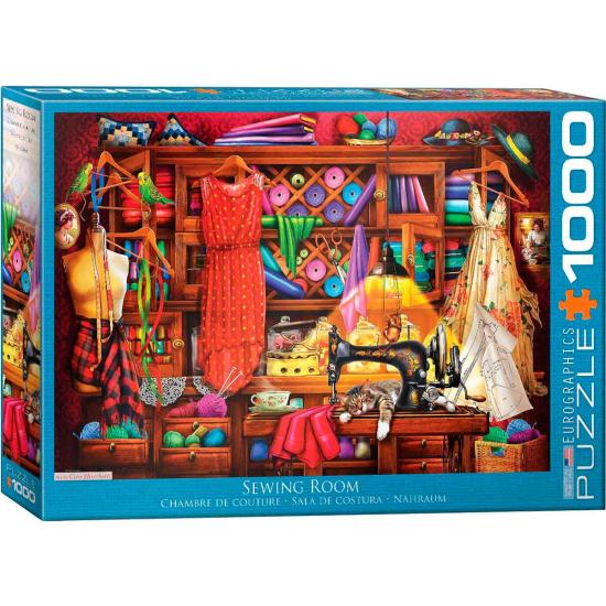 Eurographics Puzzle Nähzimmer 1000 Teile