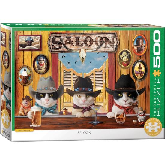 Puzzle Eurographics Saloon XXL 500 Teile