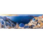 Eurographics Panorama-Puzzle von Santorini, Griechenland 1000 Te
