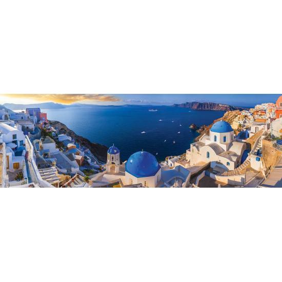 Eurographics Panorama-Puzzle von Santorini, Griechenland 1000 Te