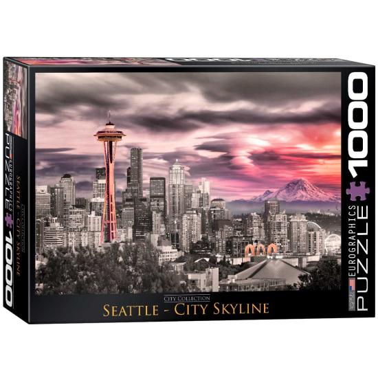 Eurographics Seattle Skyline 1000-teiliges Puzzle