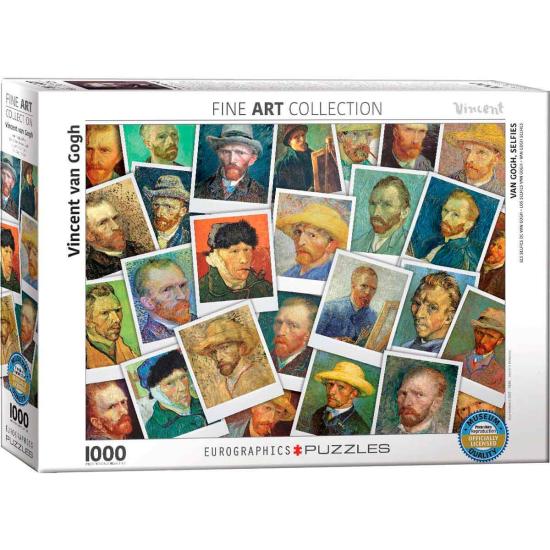 Eurographics Van Gogh Selfies Puzzle 1000 Teile