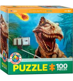 Eurographics Dinosaurier-Selfie-Puzzle 100 Teile