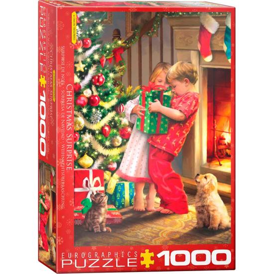 Eurographics Puzzle Weihnachtsüberraschung 1000 Teile