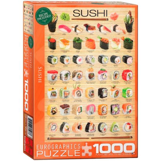 Eurographics Sushi 1000-teiliges Puzzle