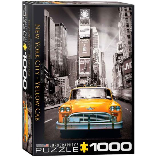 Eurographics Taxi in New York Puzzle 1000 Teile