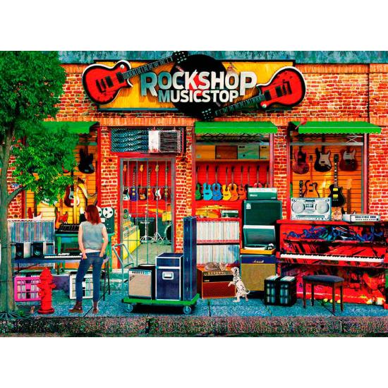 Eurographics Rock Shop Puzzle 1000 Teile