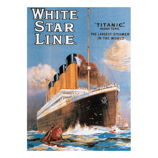 Eurographics Titanic 1000-teiliges Puzzle